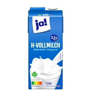 1 Oz. (28.3 G) Milch 3,5%, Ja!
