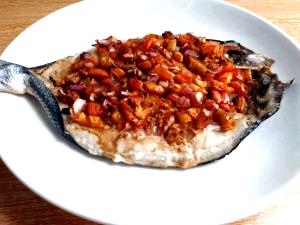 1 Oz. (28.3 G) Milkfish, cooked