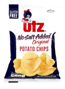1 oz (28.3 g) Potato Chips No Salt