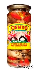 1 oz (28.35 g) Portobello Mushrooms with Roasted Red Peppers