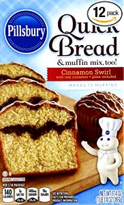 1 oz (30 g) Cinnamon Swirl Quick Bread Mix