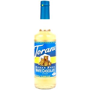 1 oz (30 ml) Sugar Free White Chocolate Syrup