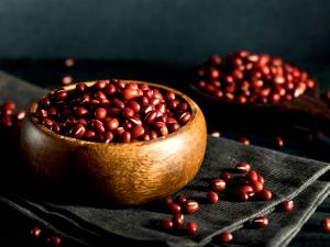 1 Oz Adzuki Beans (Mature Seeds, Sweetened, Canned)