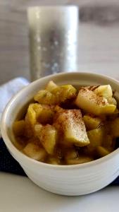 1 Oz Apples (Without Added Sugar, Sulfured, Stewed)