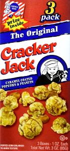 1 Oz (approx 2/3 Cup) Caramel Coated Popcorn (with Peanuts)