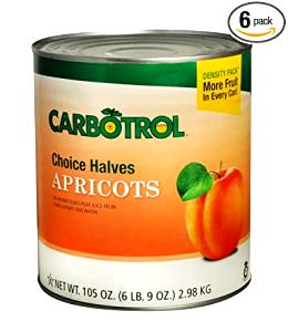 1 Oz Apricot Juice Pack (Cooked or Canned)