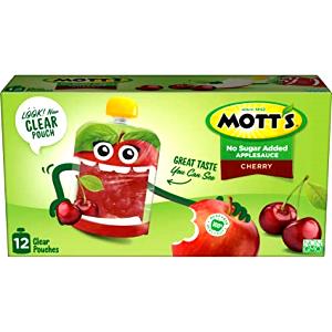 1 Oz Baby Food Applesauce with Cherries
