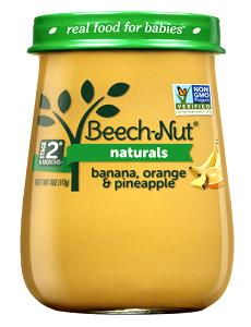 1 Oz Baby Food Bananas and Pineapple
