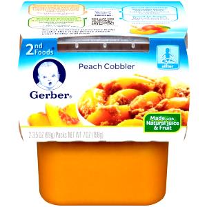 1 Oz Baby Food Peach Cobbler