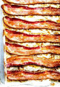 1 Oz Bacon (Cured, Broiled, Pan-Fried or Roasted, Cooked)