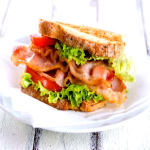 1 Oz Bacon Sandwich with Spread