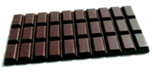 1 Oz Baking Chocolate Mexican Squares
