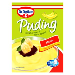 1 Oz Banana Puddings (Dry Mix, with Added Oil)