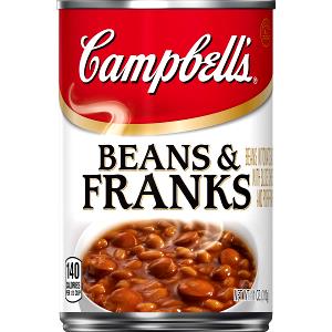 1 Oz Beans and Franks