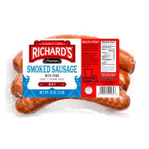 1 Oz Beef and Pork Bratwurst (Smoked)