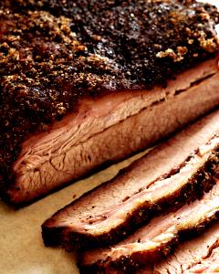 1 Oz Beef Brisket (Point Half, Lean Only, Trimmed to 1/4" Fat)