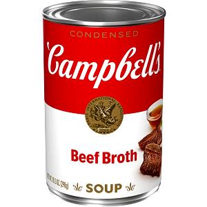 1 Oz Beef Broth Bouillon and Consomme (Canned, Condensed)