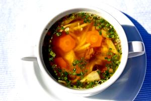 1 Oz Beef Broth or Bouillon Soup (Made with Powder)
