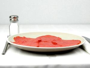 1 Oz Beef Chuck (Top Blade, Lean Only, Trimmed to 1/4" Fat, Select Grade)