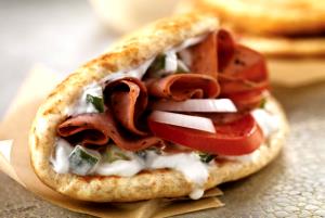 1 Oz Beef Gyro Sandwich