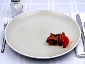1 Oz Beef Ribs (Small End, Lean Only, Trimmed to 1/8" Fat, Select Grade)