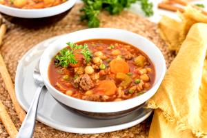 1 Oz Beef, Rice and Vegetables Soup (Mixture)