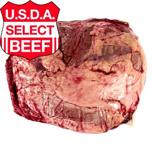 1 Oz Beef Round (Full Cut, Trimmed to 1/4" Fat, Select Grade)