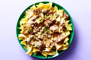 1 Oz Beef Stroganoff with Noodles