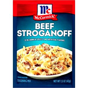 1 Oz Beef Stroganoff