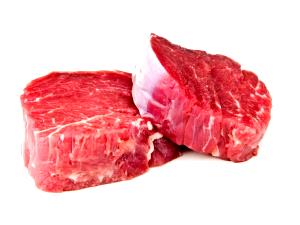 1 Oz Beef Tenderloin (Lean Only, Trimmed to 1/8" Fat, Select Grade)