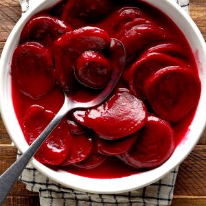 1 Oz Beets (with Salt, Drained, Cooked, Boiled)
