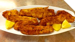 1 Oz Boneless Baked Breaded or Battered Perch