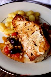 1 Oz Boneless, Cooked Sea Bass