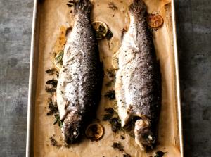 1 Oz Boneless Cooked Trout
