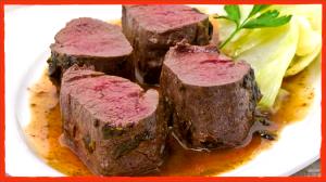 1 Oz Boneless, Cooked Venison/Deer