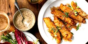 1 Oz Boneless (yield After Cooking) Fried Breaded Rabbit