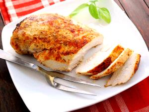 1 Oz Boneless (yield After Cooking) Roasted Broiled or Baked Chicken Breast