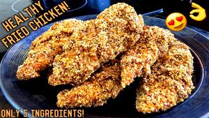 1 Oz Boneless (yield After Skin Removed) Fried Chicken Leg No Coating (Skin Not Eaten)