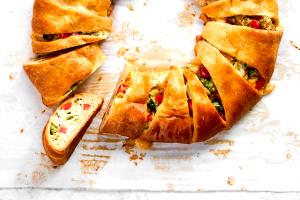 1 Oz Broccoli and Cheese Croissant Sandwich