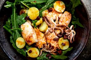 1 Oz Broiled Baked Squid