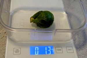 1 Oz Brussels Sprouts