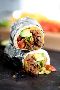 1 Oz Burrito with Beans and Meat