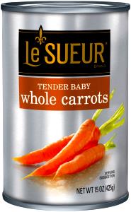1 Oz Carrots (Solids and Liquids, Canned)