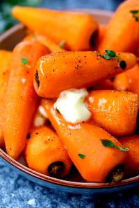 1 Oz Carrots (with Salt, Drained, Cooked, Boiled)