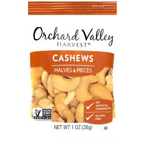 1 Oz Cashews, Halves & Pieces
