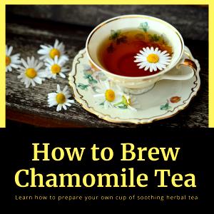 1 Oz Chamomile Tea (Brewed)