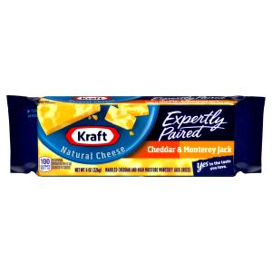 1 Oz Cheddar & Monterey Jack Cheese, Marbled