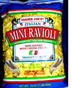 1 Oz Cheese Filled Ravioli