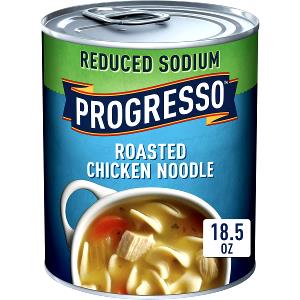 1 Oz Chicken Broth Soup (Less/Reduced Sodium, Canned)