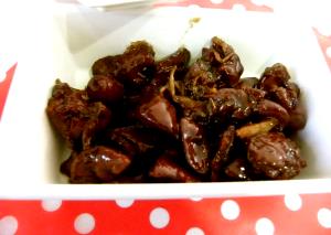 1 Oz Chicken Giblets (Stewing, Simmered, Cooked)